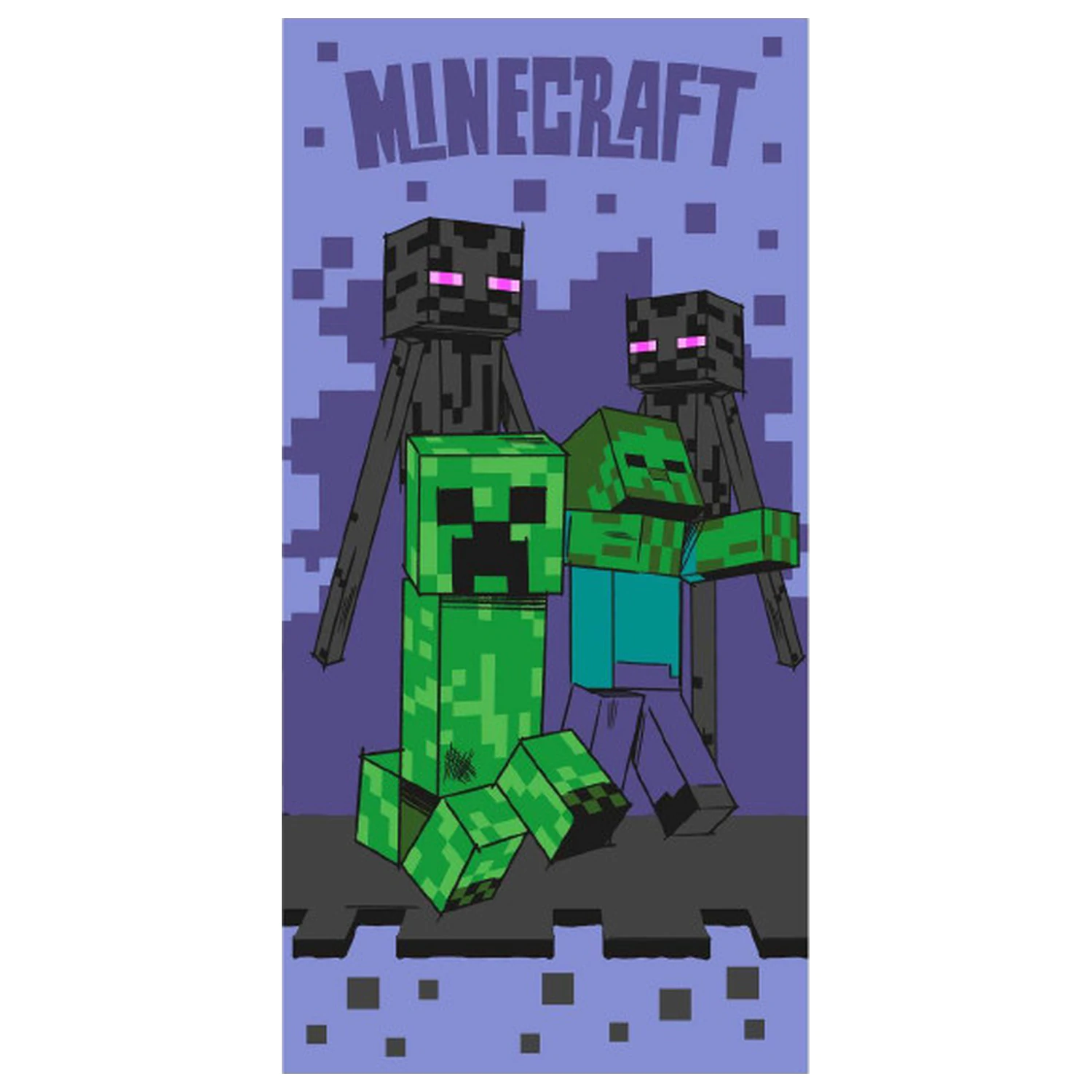 Minecraft Sketch Mobs ręcznik zdjęcie produktu