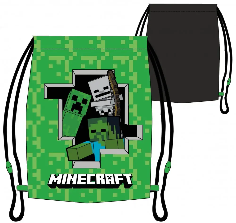 Minecraft Torba sportowa Worek na siłownię 37 cm zdjęcie produktu