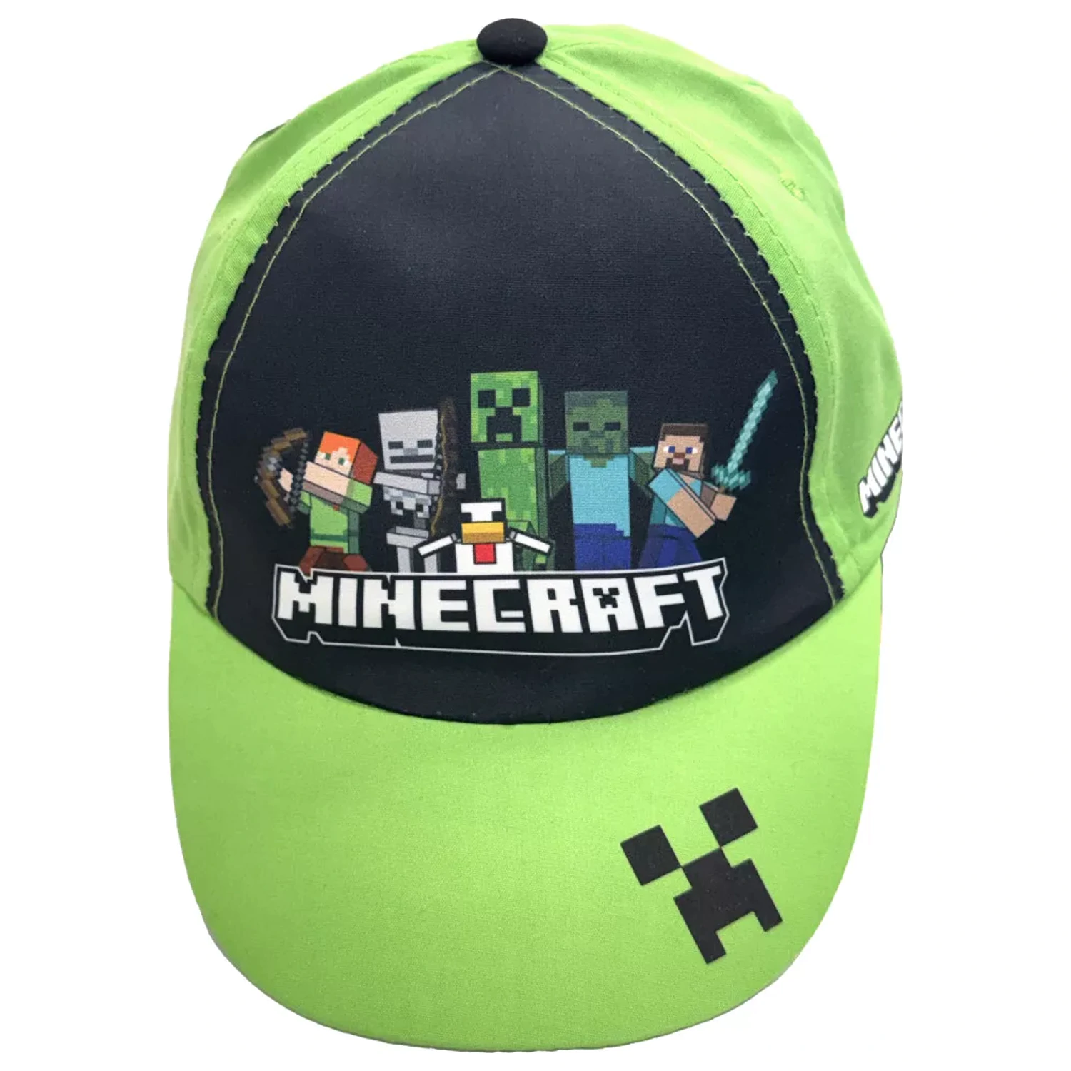 Minecraft Squad Style Dziecięca czapka bejsbolowa 55 cm zdjęcie produktu
