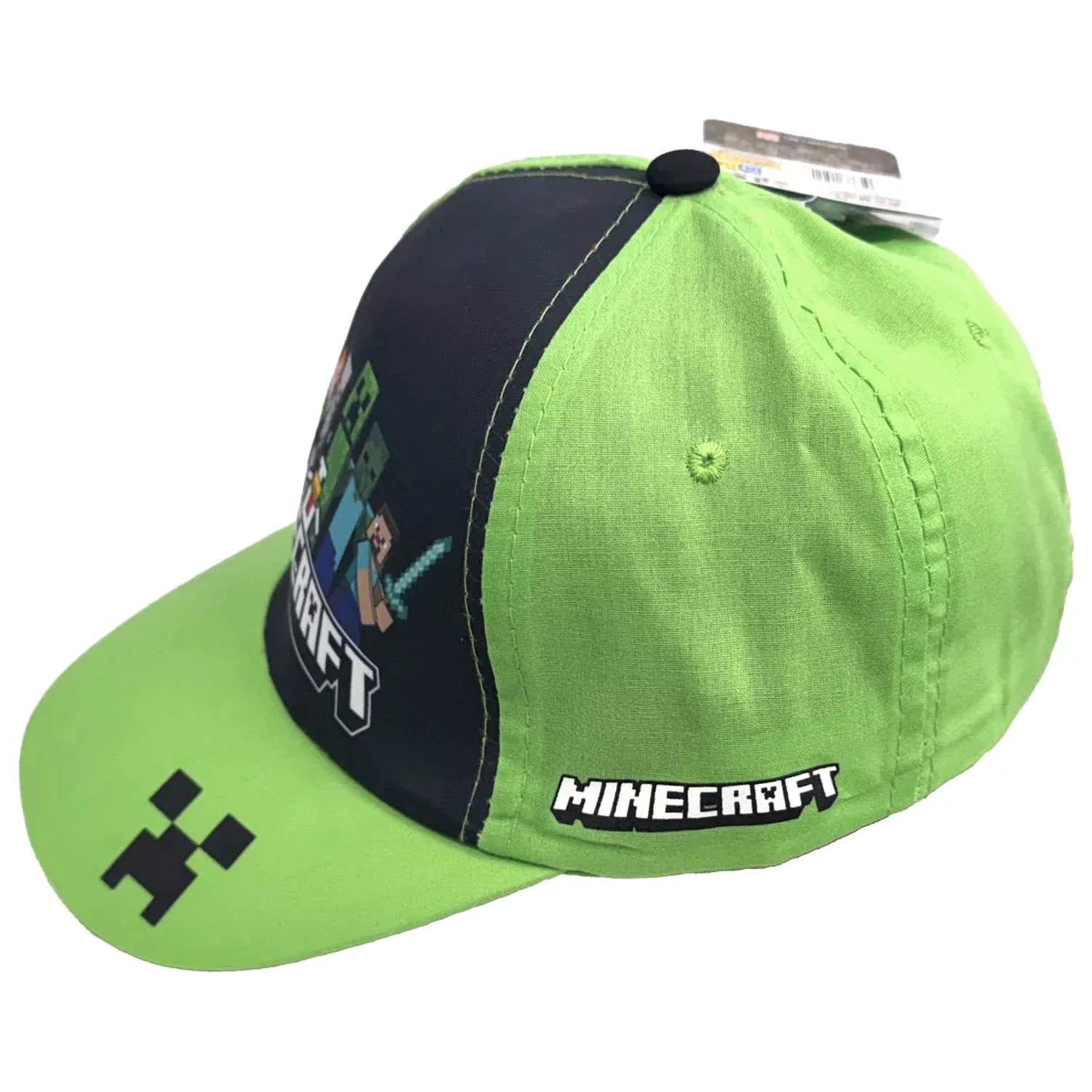 Minecraft Squad Style Dziecięca czapka bejsbolowa 55 cm zdjęcie produktu