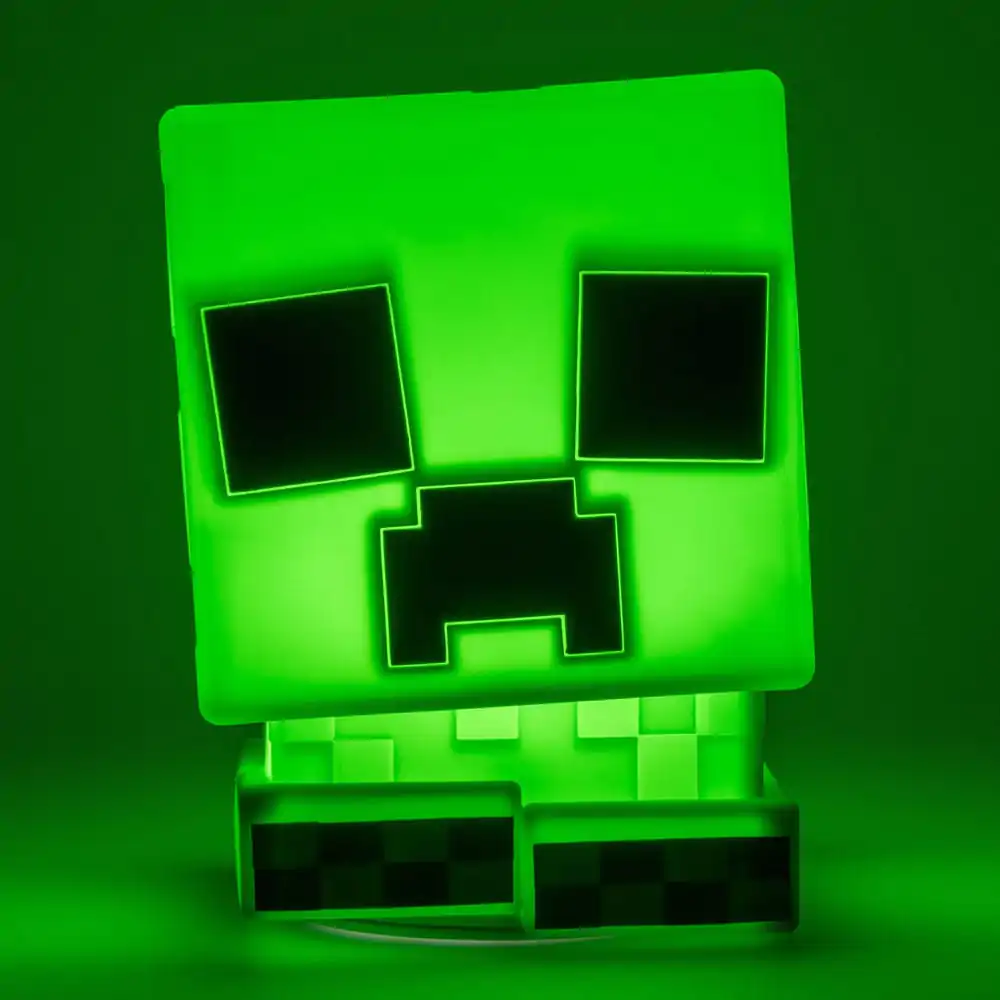 Minecraft Gniotek Świecący Silicon Light Creeper 15 cm zdjęcie produktu