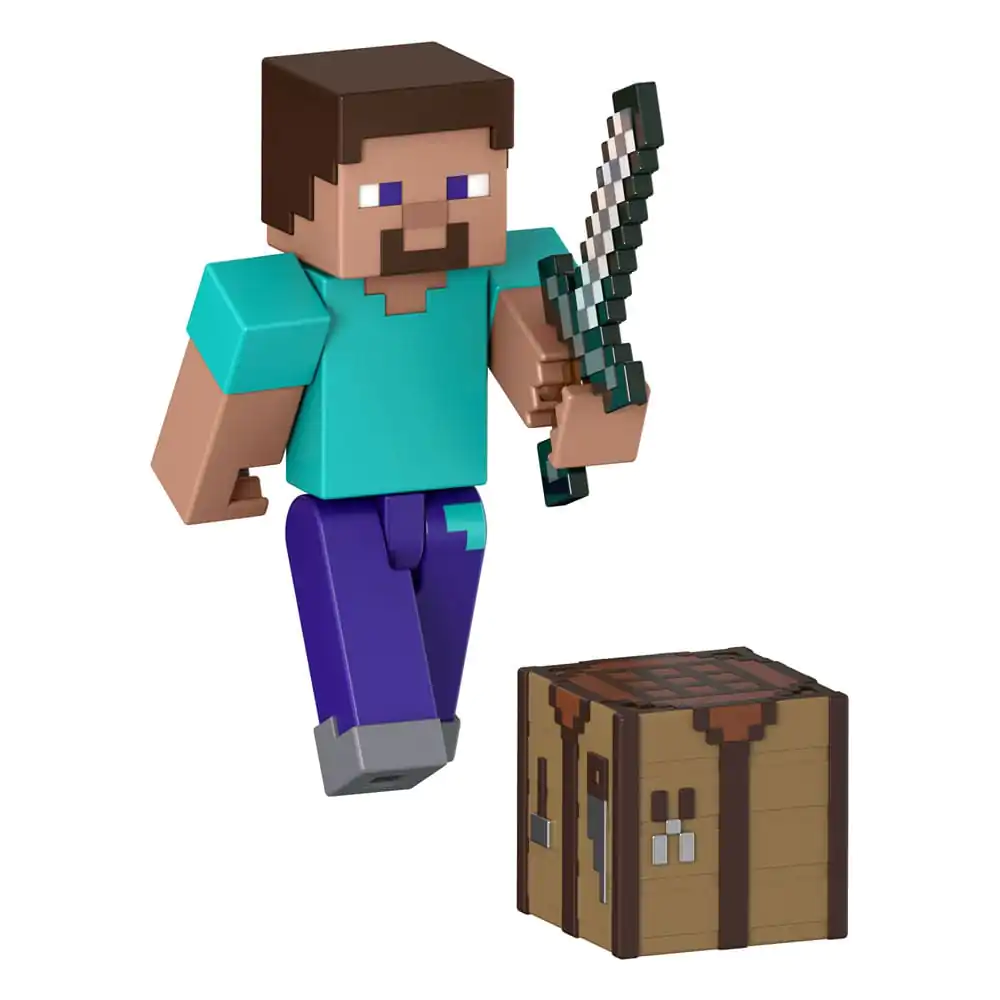 Minecraft Figurka Akcji Steve 8 cm zdjęcie produktu