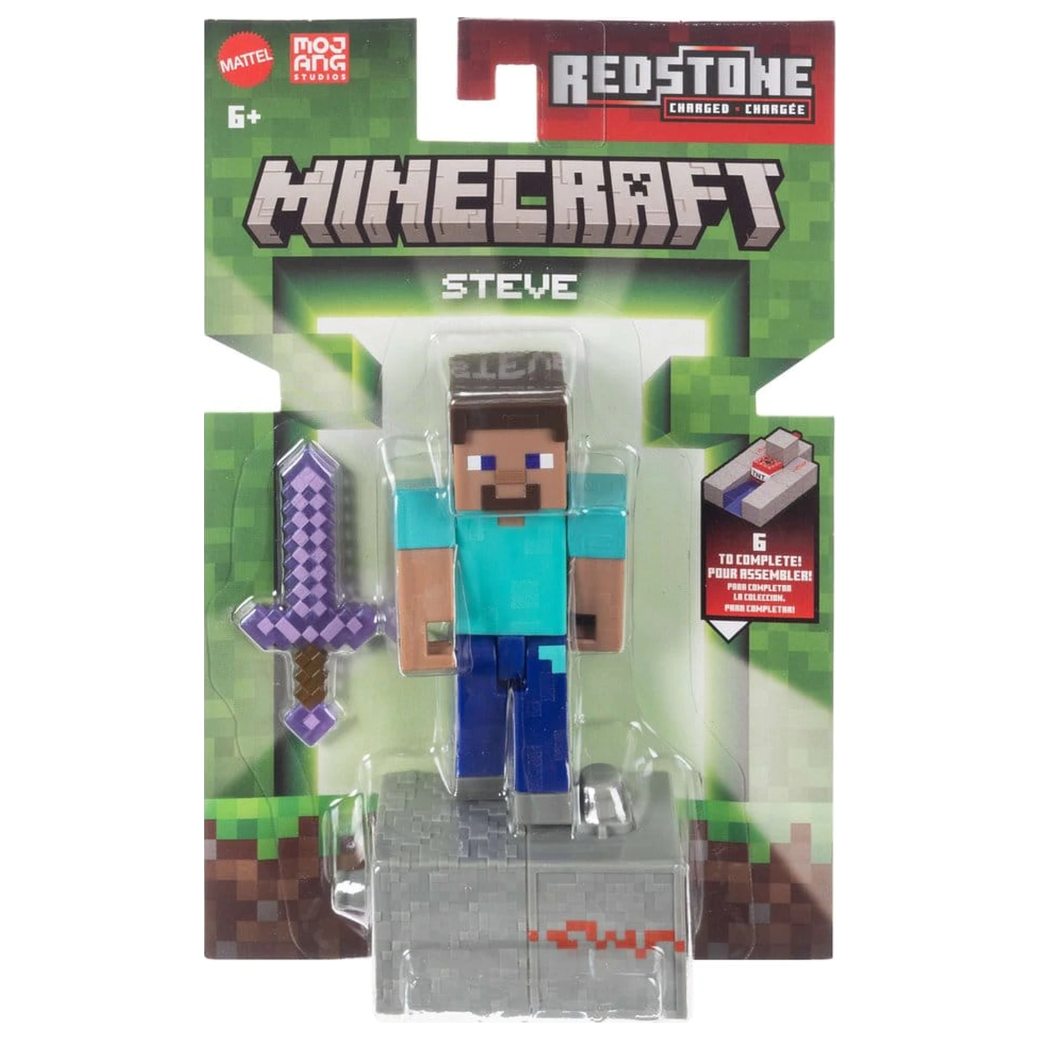 Minecraft Figurka Steve 8 cm zdjęcie produktu