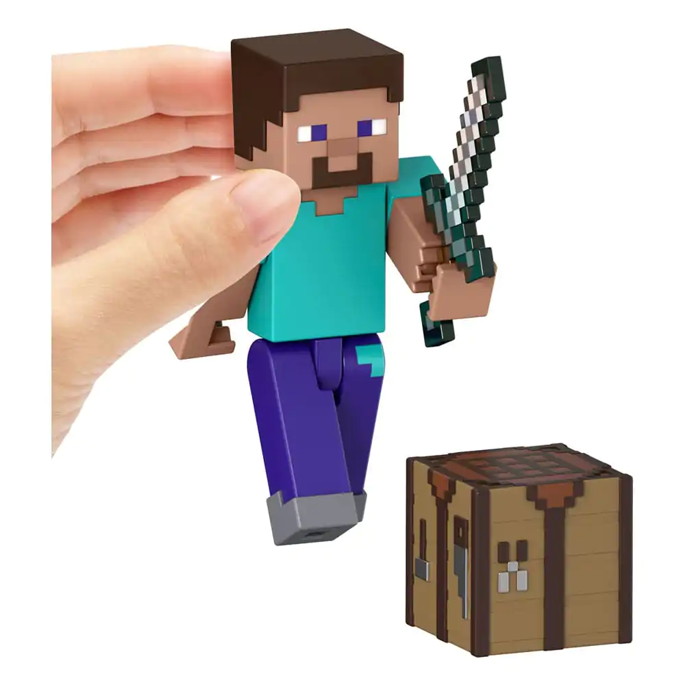 Minecraft Figurka Akcji Steve 8 cm zdjęcie produktu