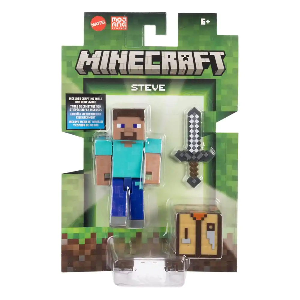 Minecraft Figurka Akcji Steve 8 cm zdjęcie produktu