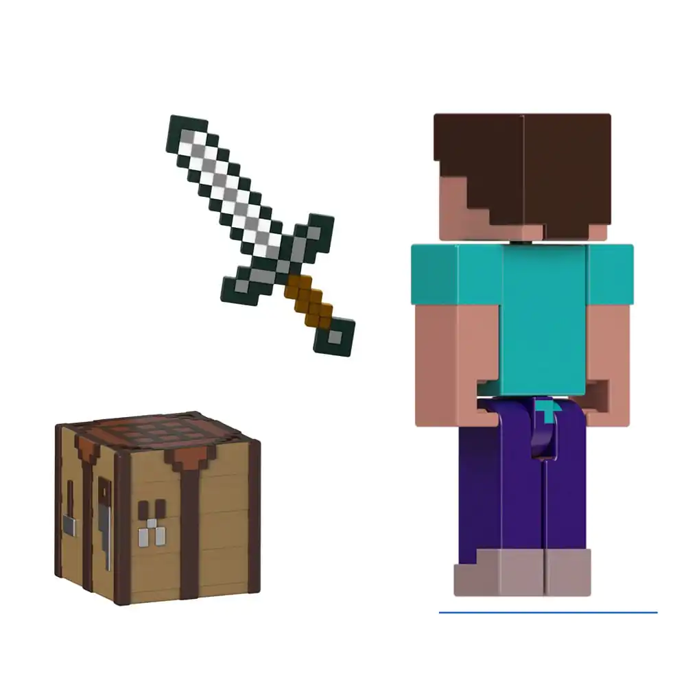 Minecraft Figurka Akcji Steve 8 cm zdjęcie produktu