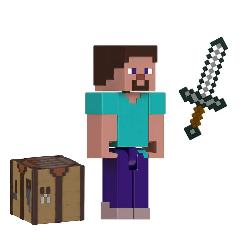 Minecraft Figurka Akcji Steve 8 cm zdjęcie produktu