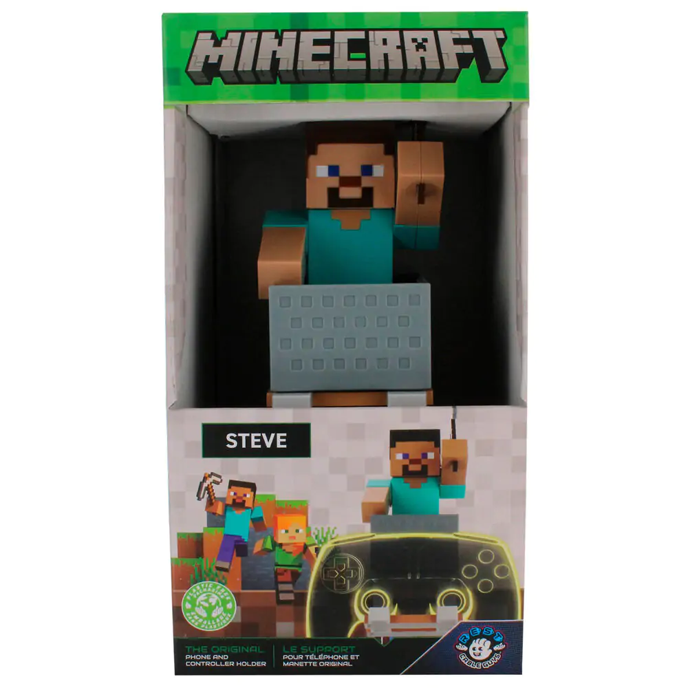 Minecraft Steve uchwyt zaciskowy Cable guy 20cm zdjęcie produktu