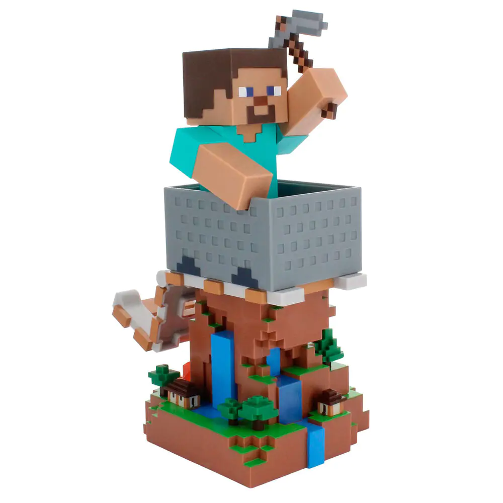 Minecraft Steve uchwyt zaciskowy Cable guy 20cm zdjęcie produktu