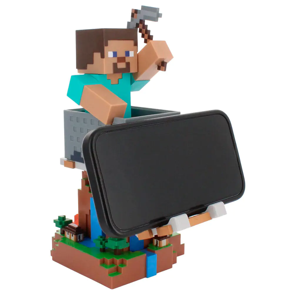 Minecraft Steve uchwyt zaciskowy Cable guy 20cm zdjęcie produktu