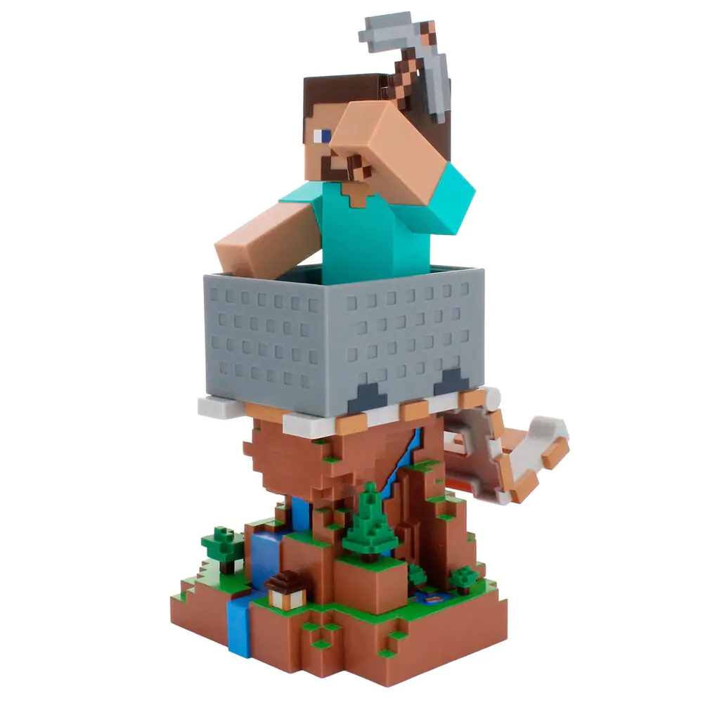 Minecraft Steve uchwyt zaciskowy Cable guy 20cm zdjęcie produktu