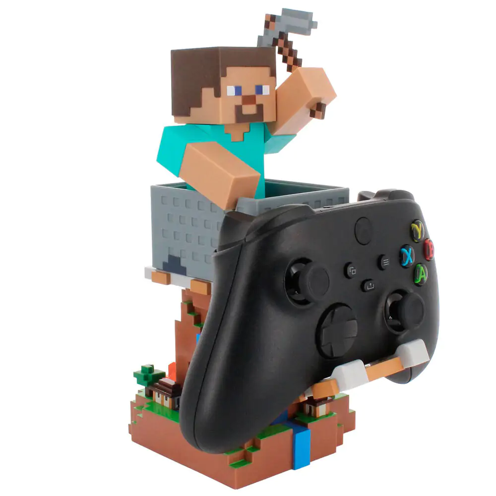 Minecraft Steve uchwyt zaciskowy Cable guy 20cm zdjęcie produktu