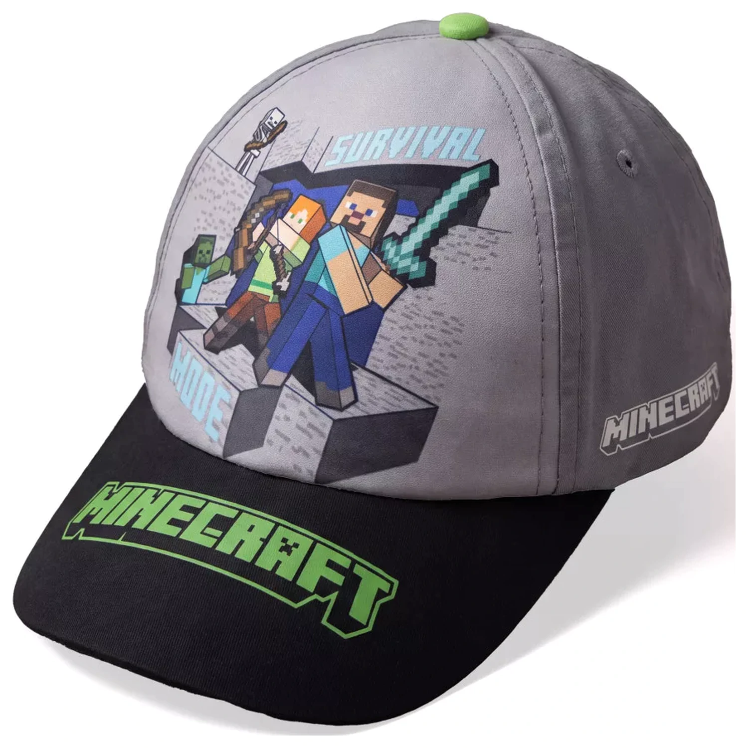 Minecraft Survival Mode Dziecięca czapka bejsbolowa 55 cm zdjęcie produktu
