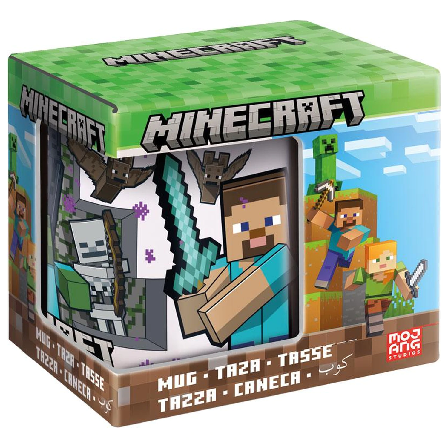 Kubek ceramiczny Minecraft Survival Mode 325ml zdjęcie produktu