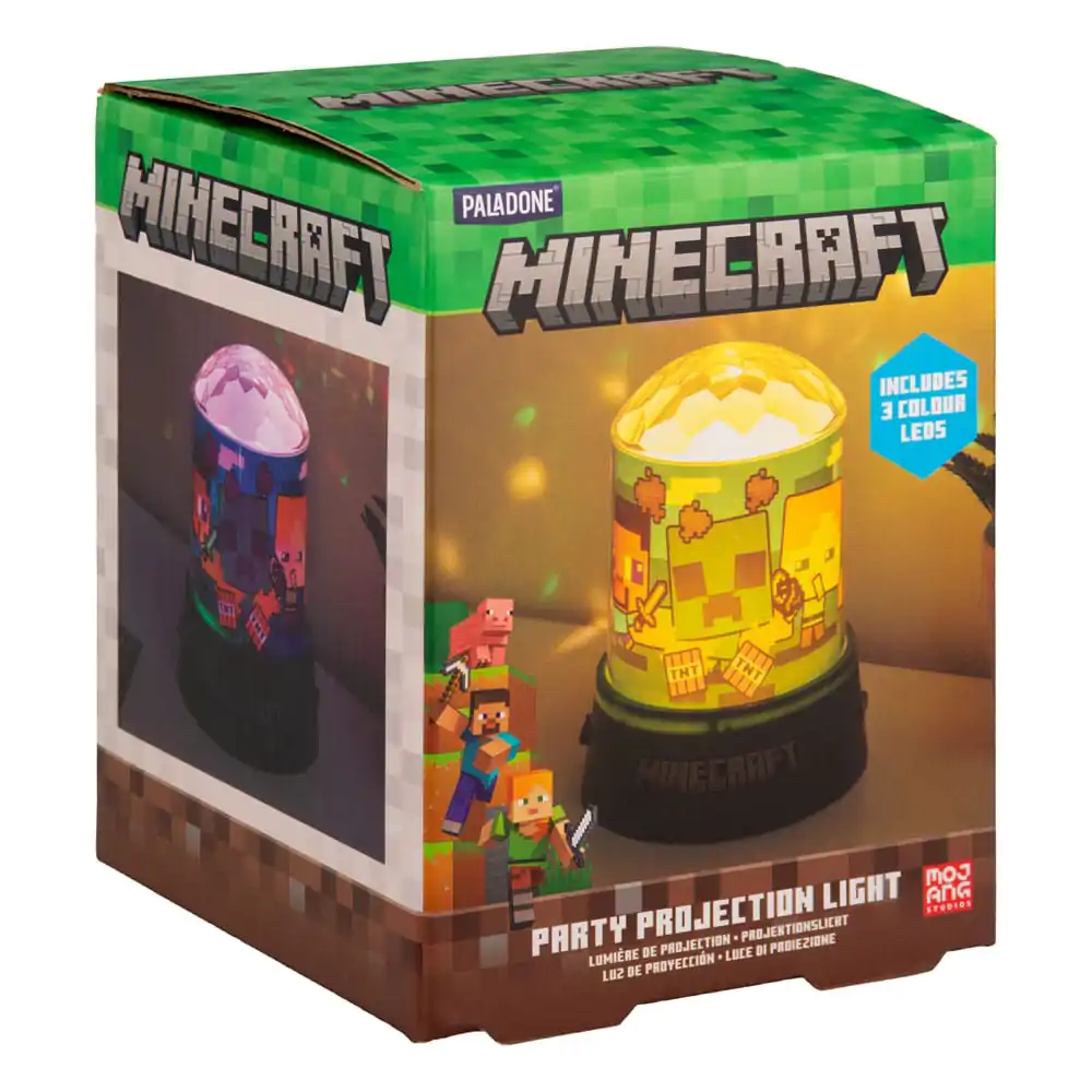 Minecraft Party Projection Light Symbols 13 cm / Projektor Świąteczny Symboli zdjęcie produktu