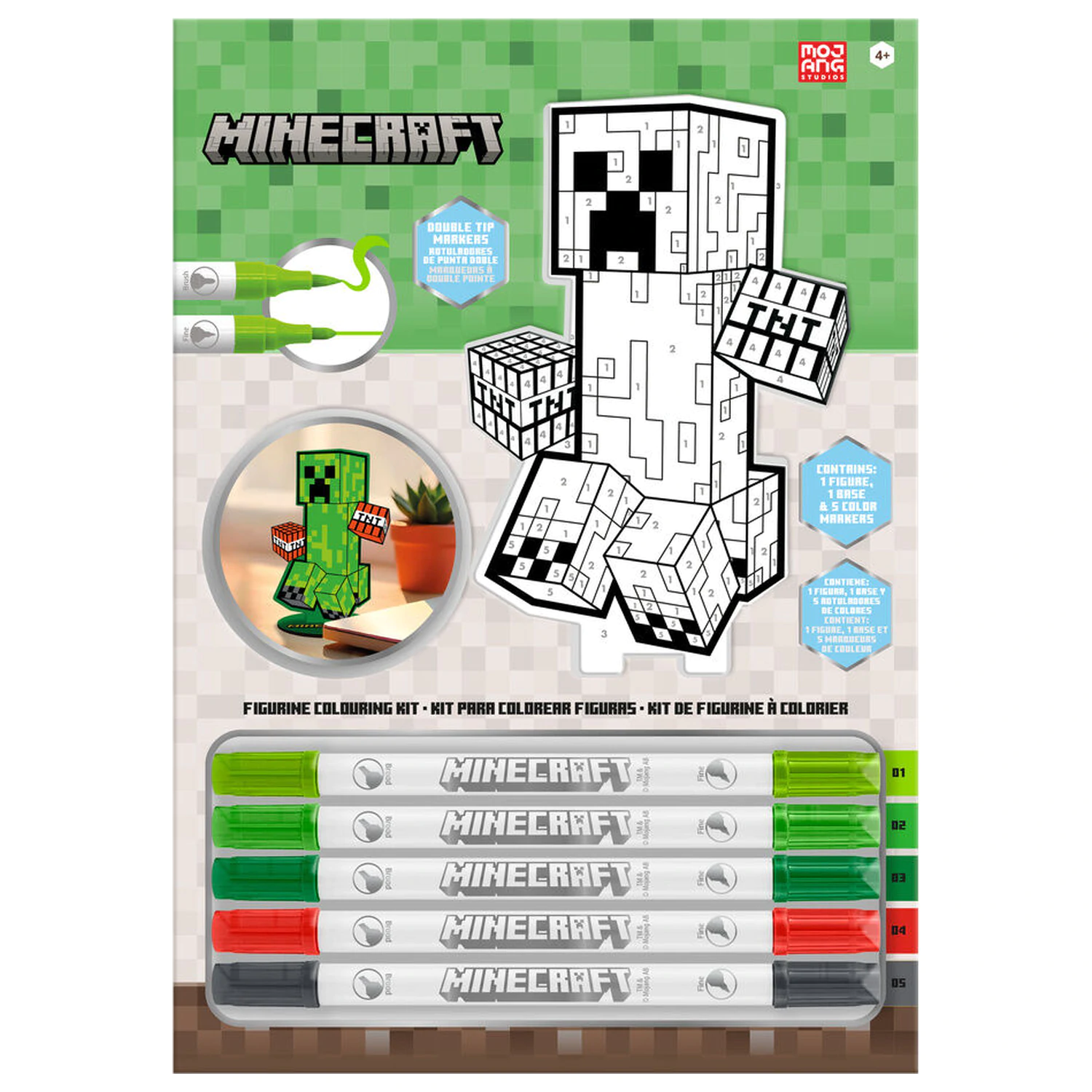 Minecraft zestaw do kolorowania zdjęcie produktu