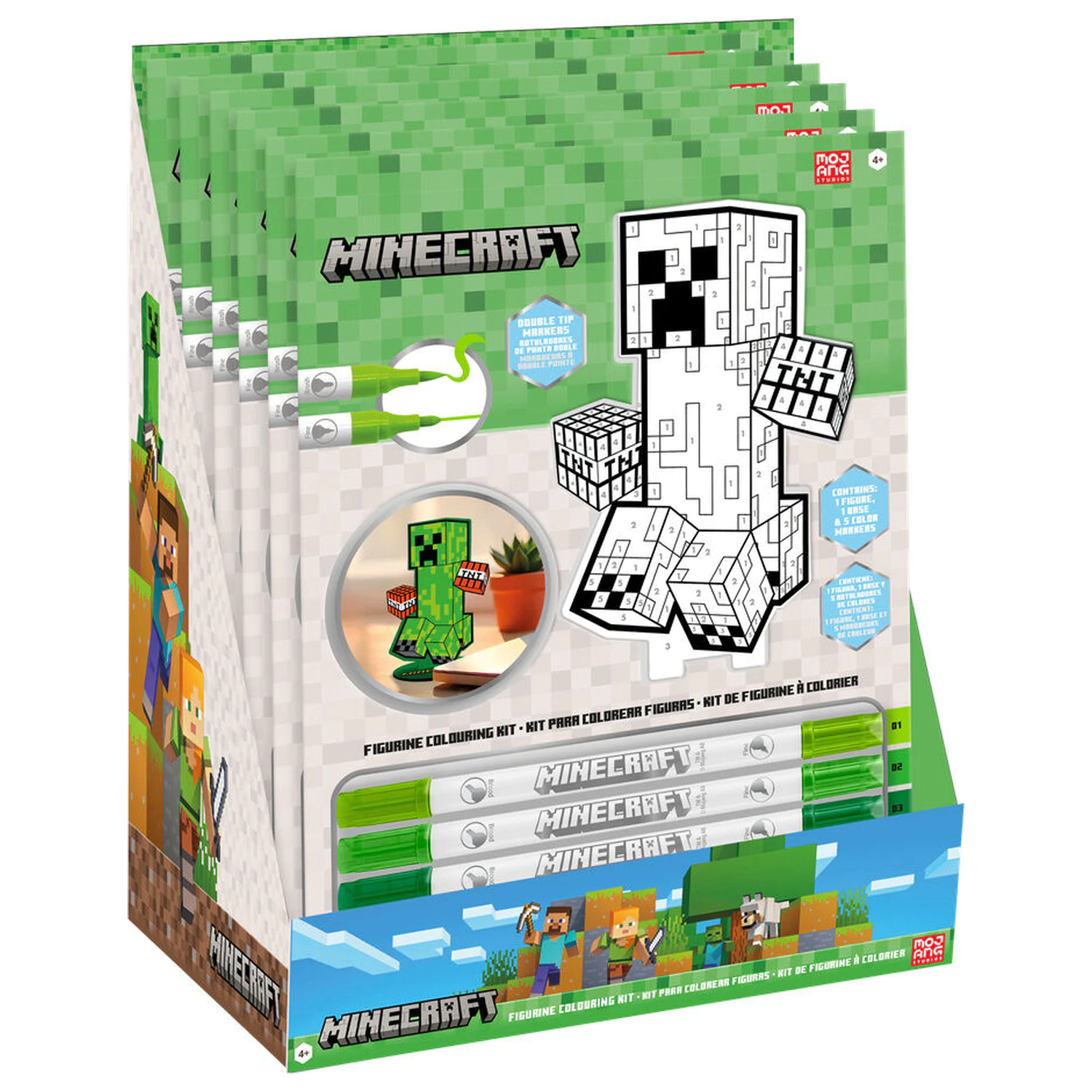 Minecraft zestaw do kolorowania zdjęcie produktu
