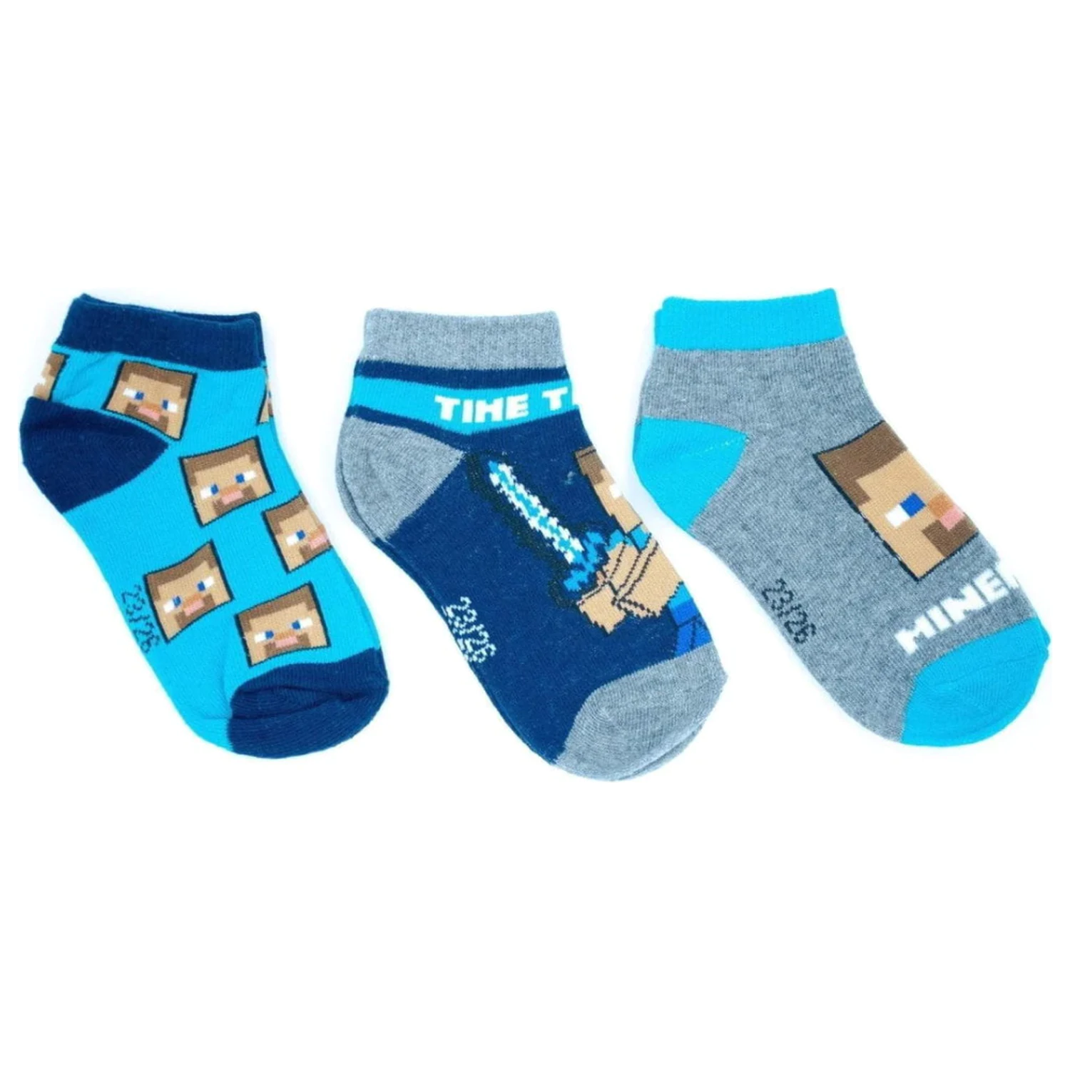Minecraft Time Dziecięce Sekretne Skarpety 35/38 zdjęcie produktu