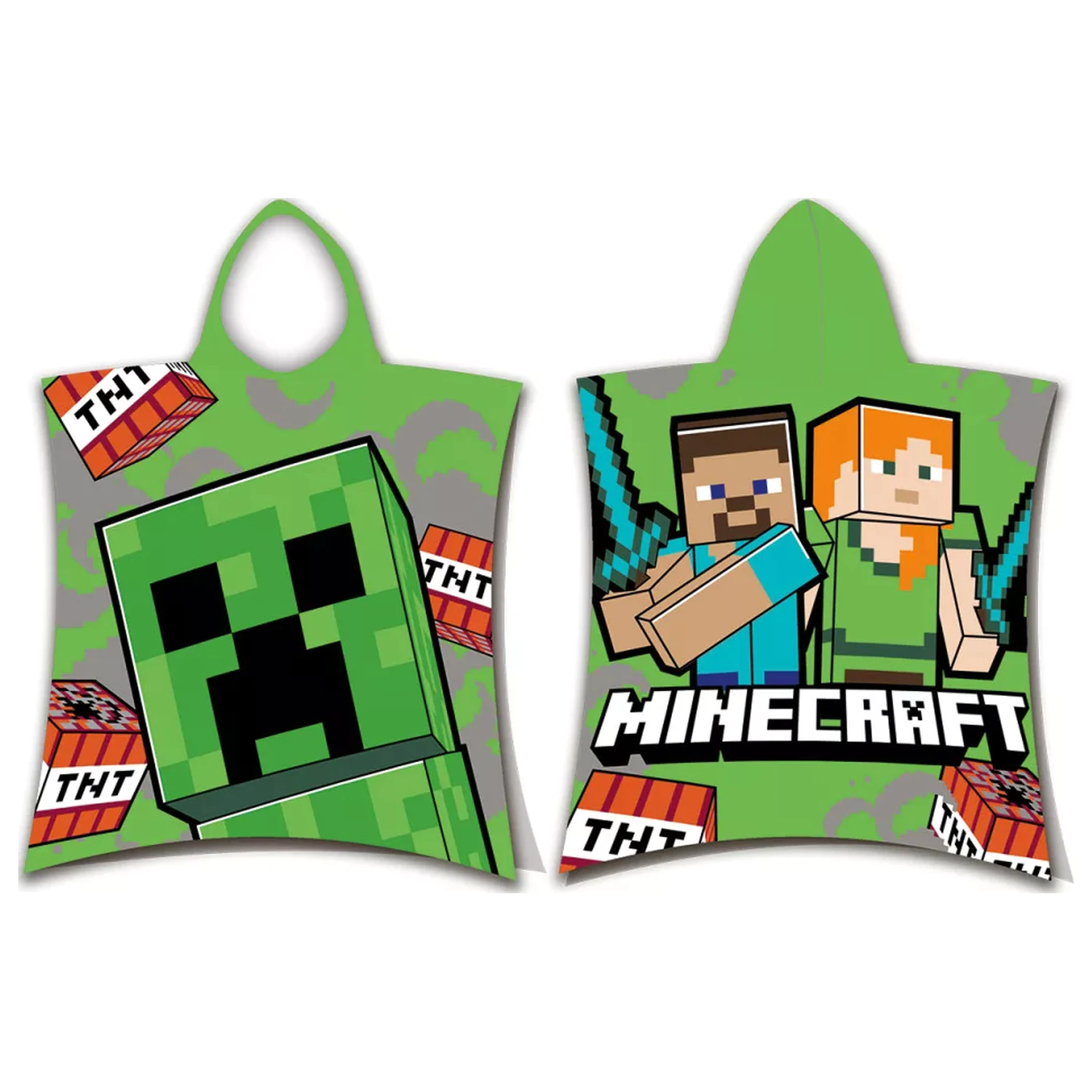 Minecraft TNT Ręcznik plażowy ponczo 50x115 cm zdjęcie produktu