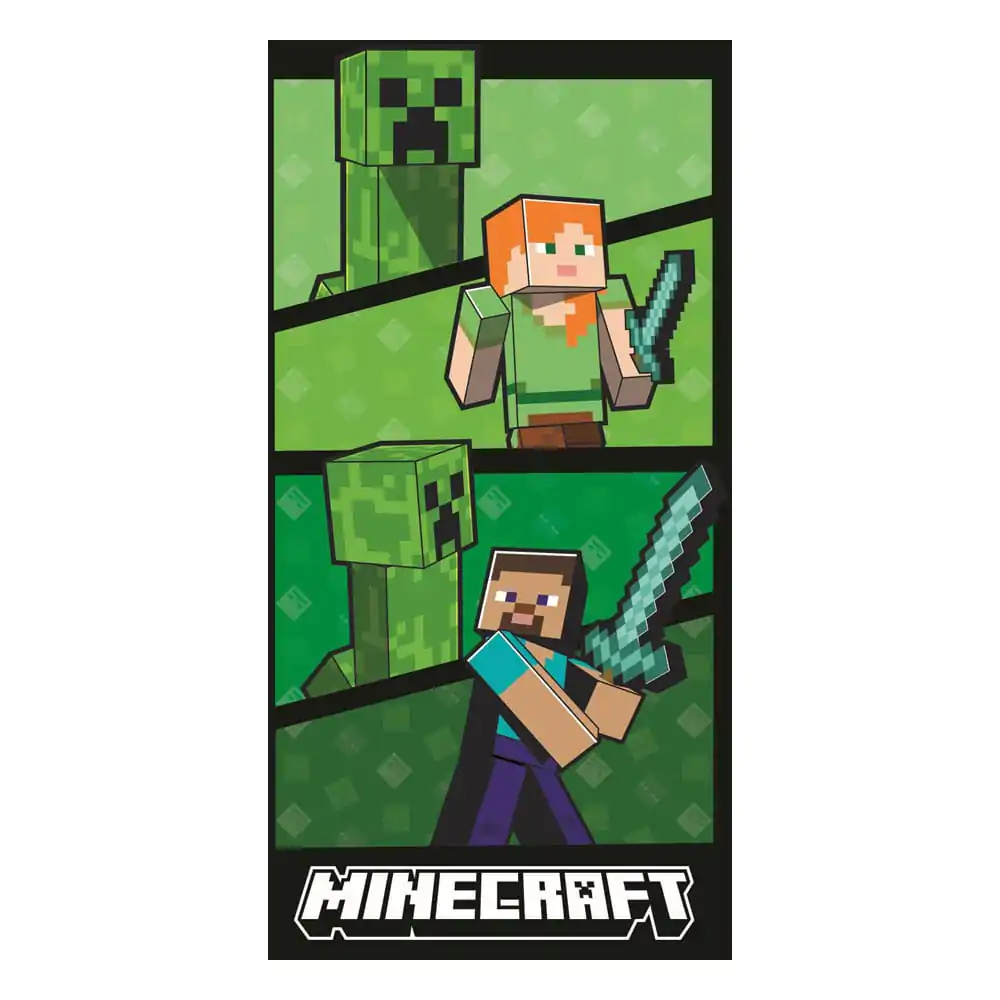Minecraft Ręcznik Wersja 2 140 x 70 cm zdjęcie produktu