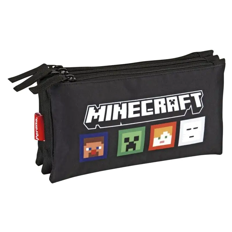 Minecraft potrójny piórnik zdjęcie produktu