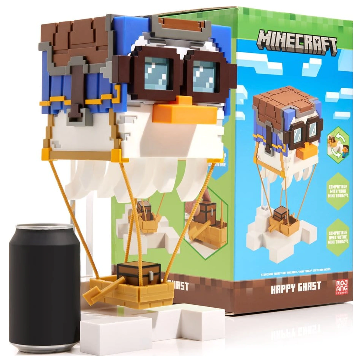 Pojazd z PCV Minecraft Tubbz Happy Ghast 25,2 cm zdjęcie produktu