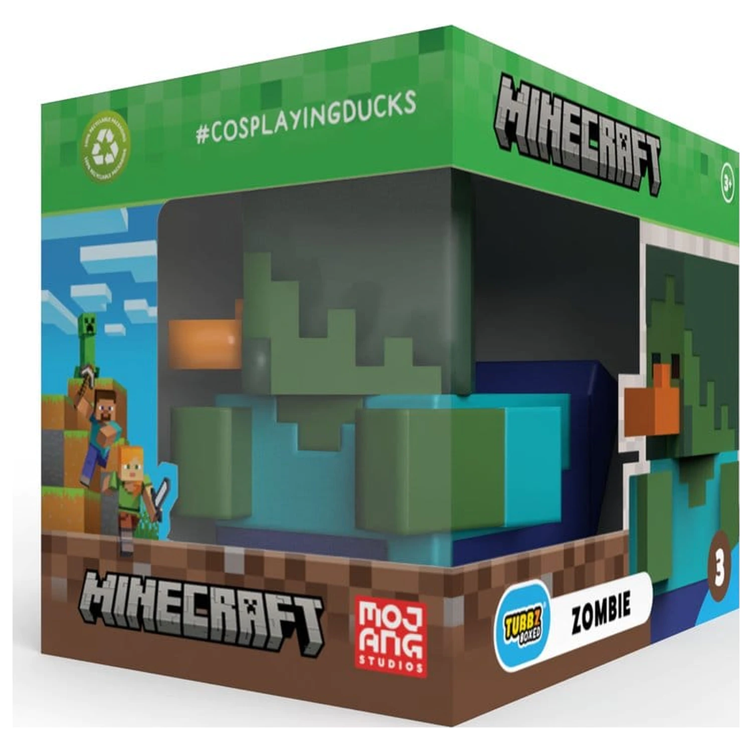 Minecraft Tubbz PVC Figurka Zombie zdjęcie produktu
