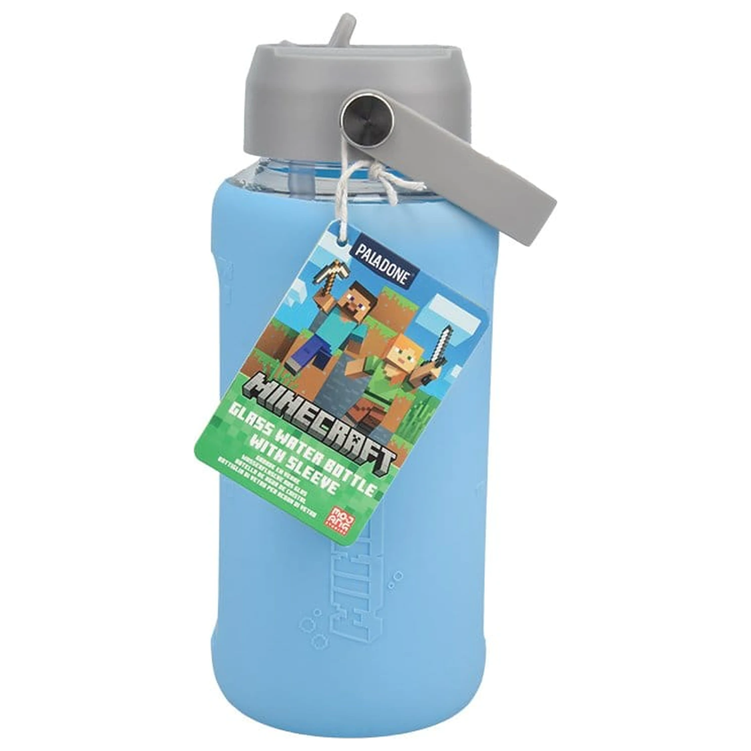 Minecraft Szklana Butelka na Wodę z Rękawem zdjęcie produktu