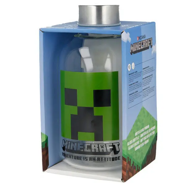 Butelka Minecraft glass bottle 620 ml zdjęcie produktu