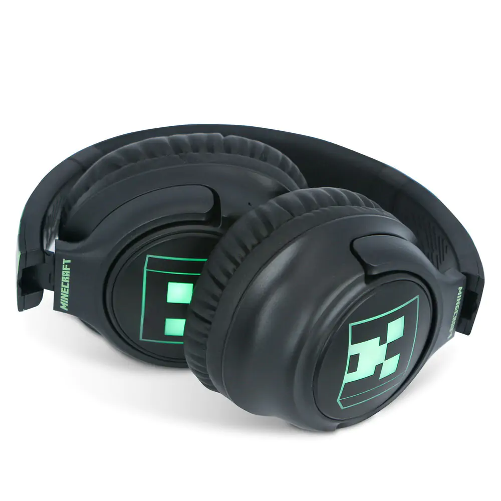 Minecraft wireless LED słuchawki zdjęcie produktu