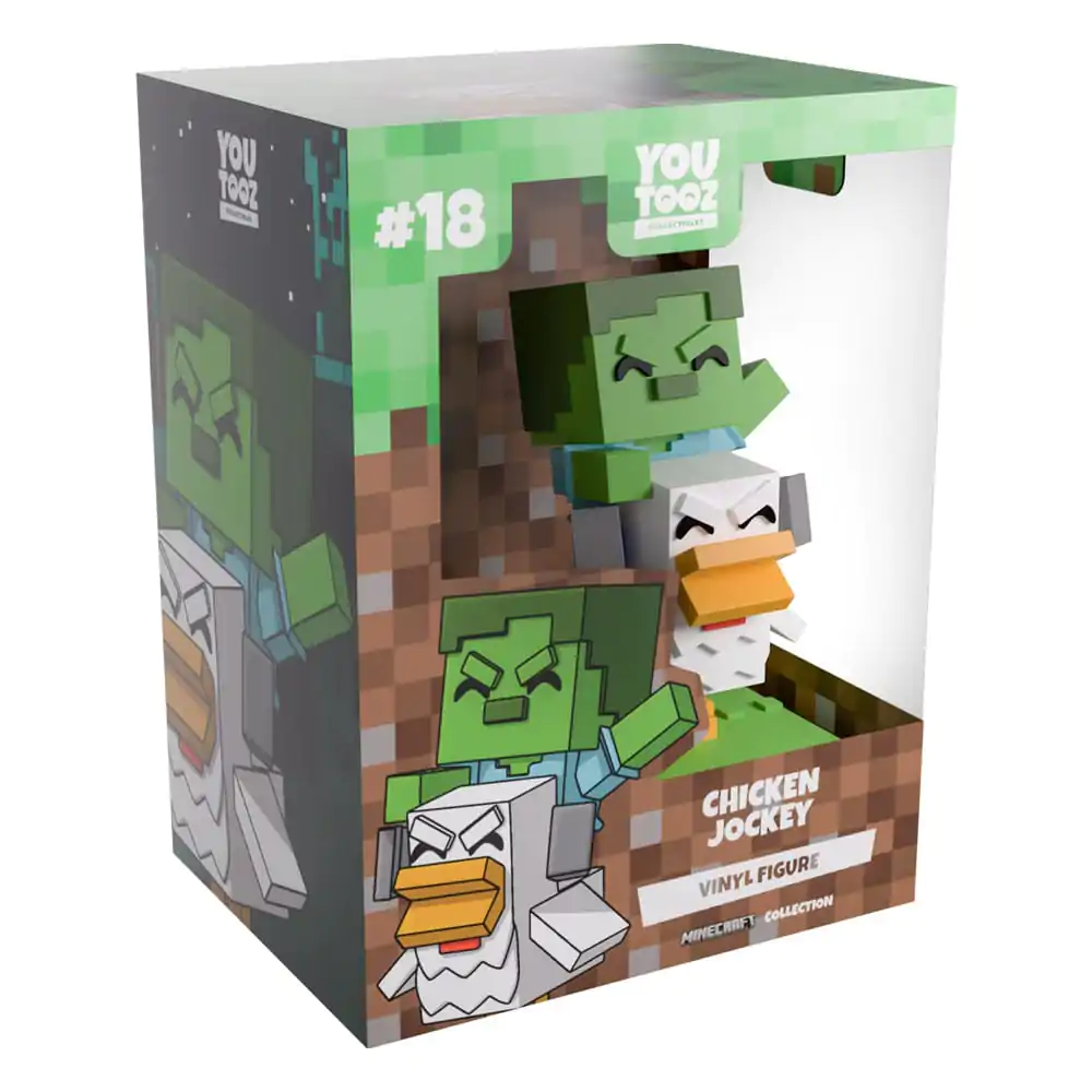 Minecraft Figurka Winylowa Chicken Jockey 12 cm zdjęcie produktu