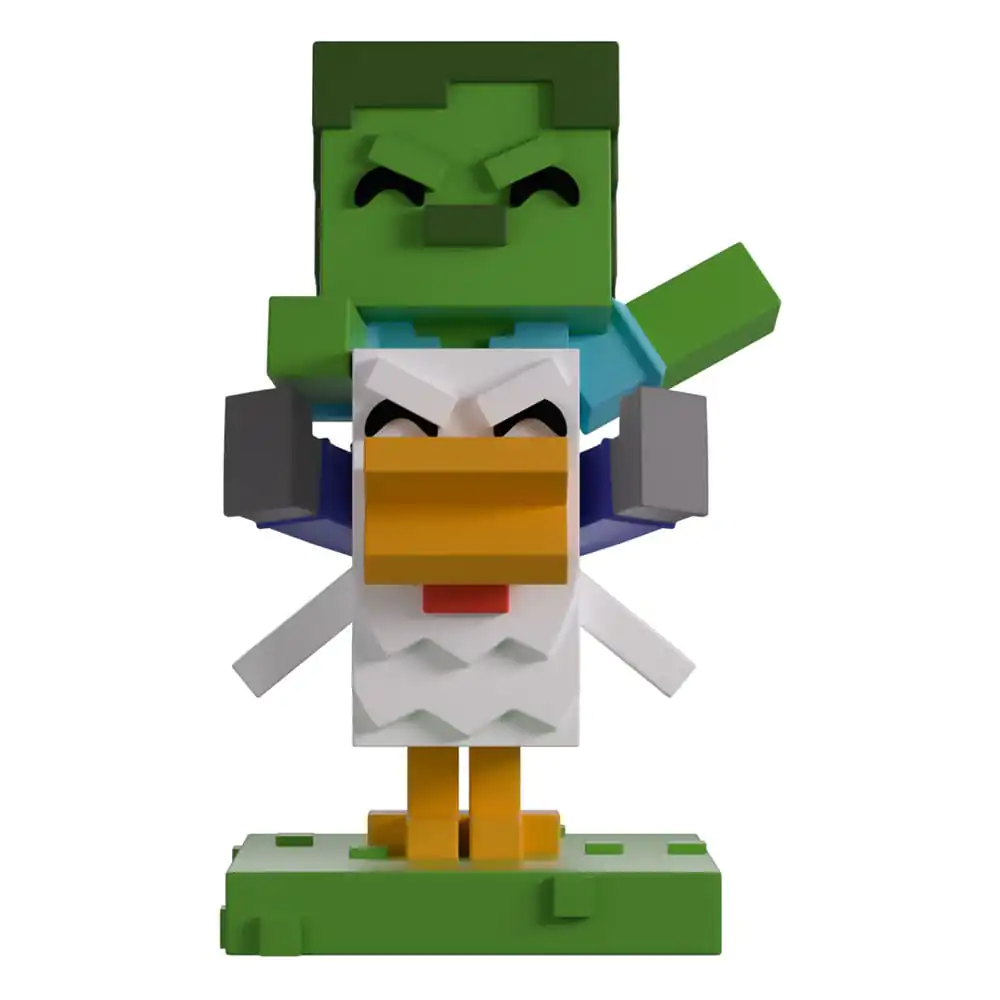 Minecraft Figurka Winylowa Chicken Jockey 12 cm zdjęcie produktu