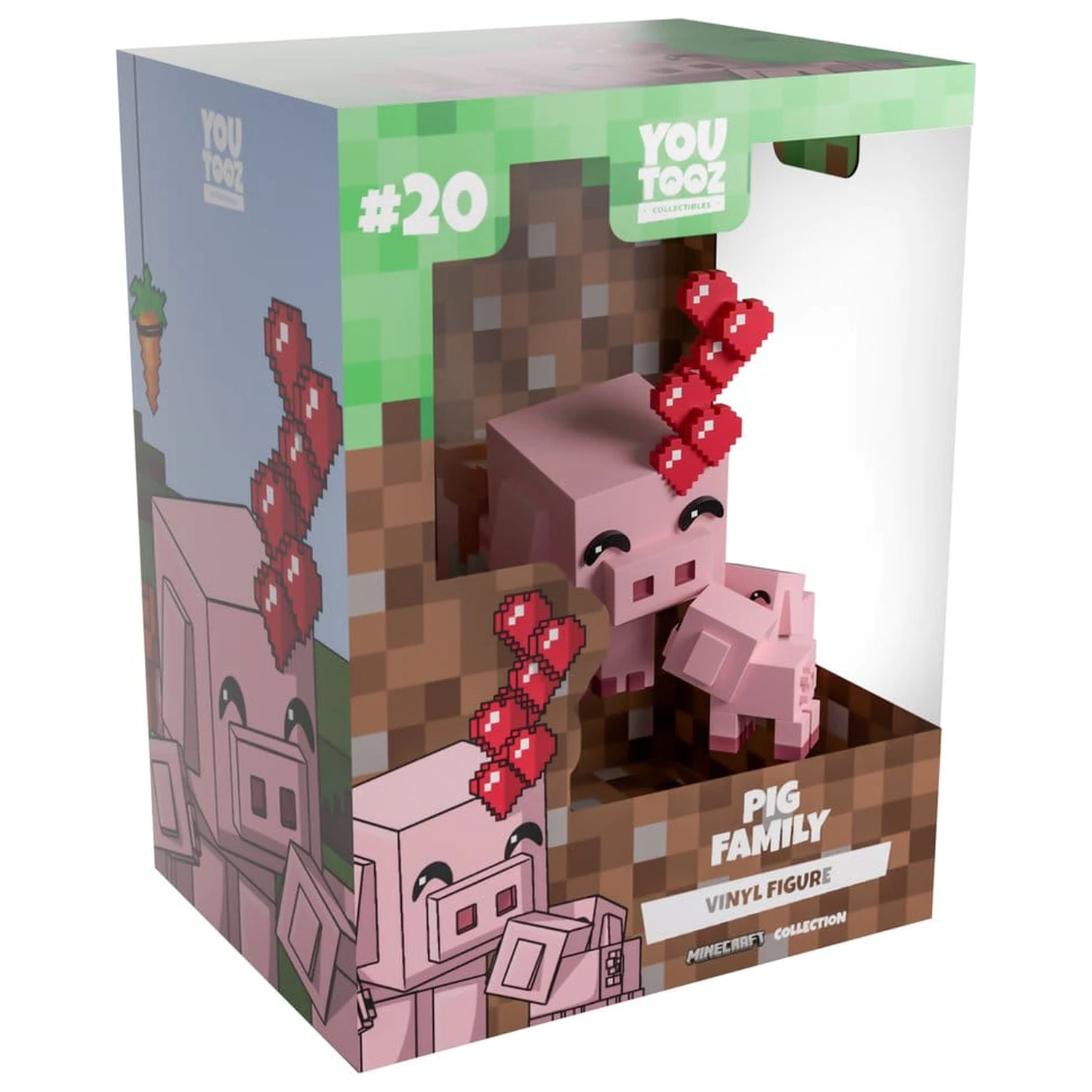 Minecraft Vinyl Figure Rodzina Świnek 8 cm zdjęcie produktu