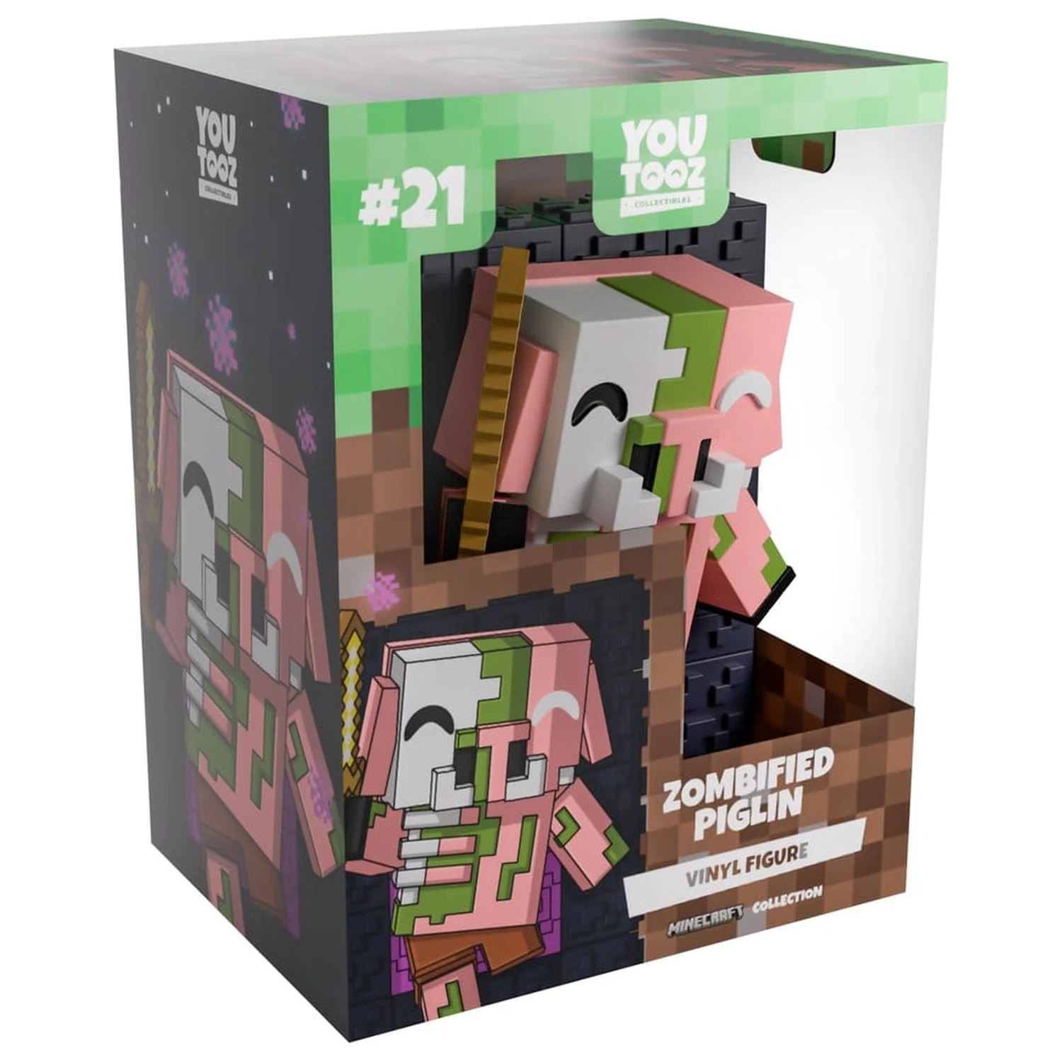 Minecraft Winyl Figurka Zombified Piglin 13 cm zdjęcie produktu