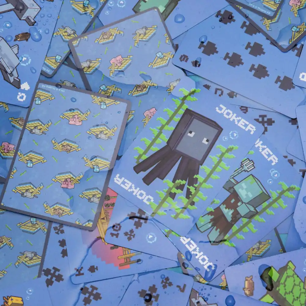 Minecraft Playing Cards Wodoodporne Karty do Gry zdjęcie produktu