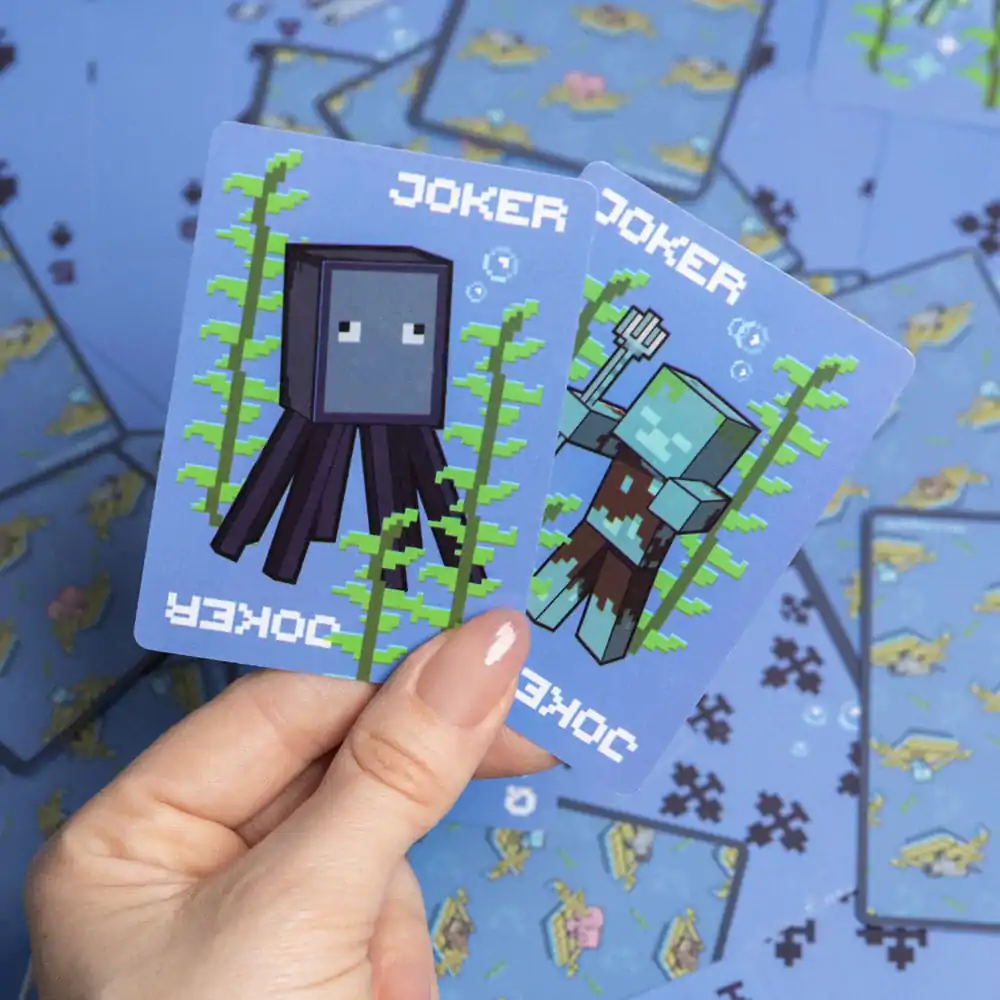 Minecraft Playing Cards Wodoodporne Karty do Gry zdjęcie produktu