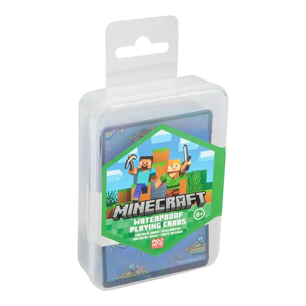 Minecraft Playing Cards Wodoodporne Karty do Gry zdjęcie produktu