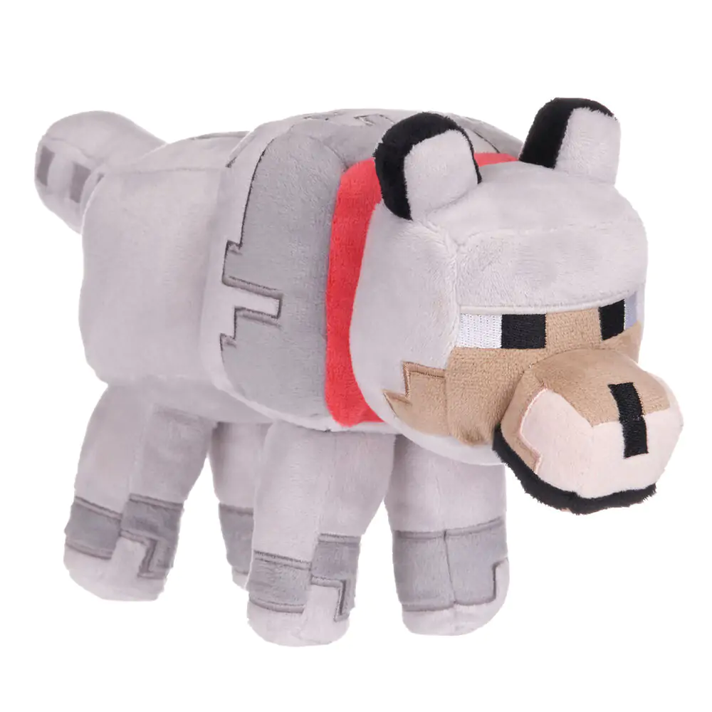 Minecraft Wolf pluszowa zabawka 26 cm zdjęcie produktu