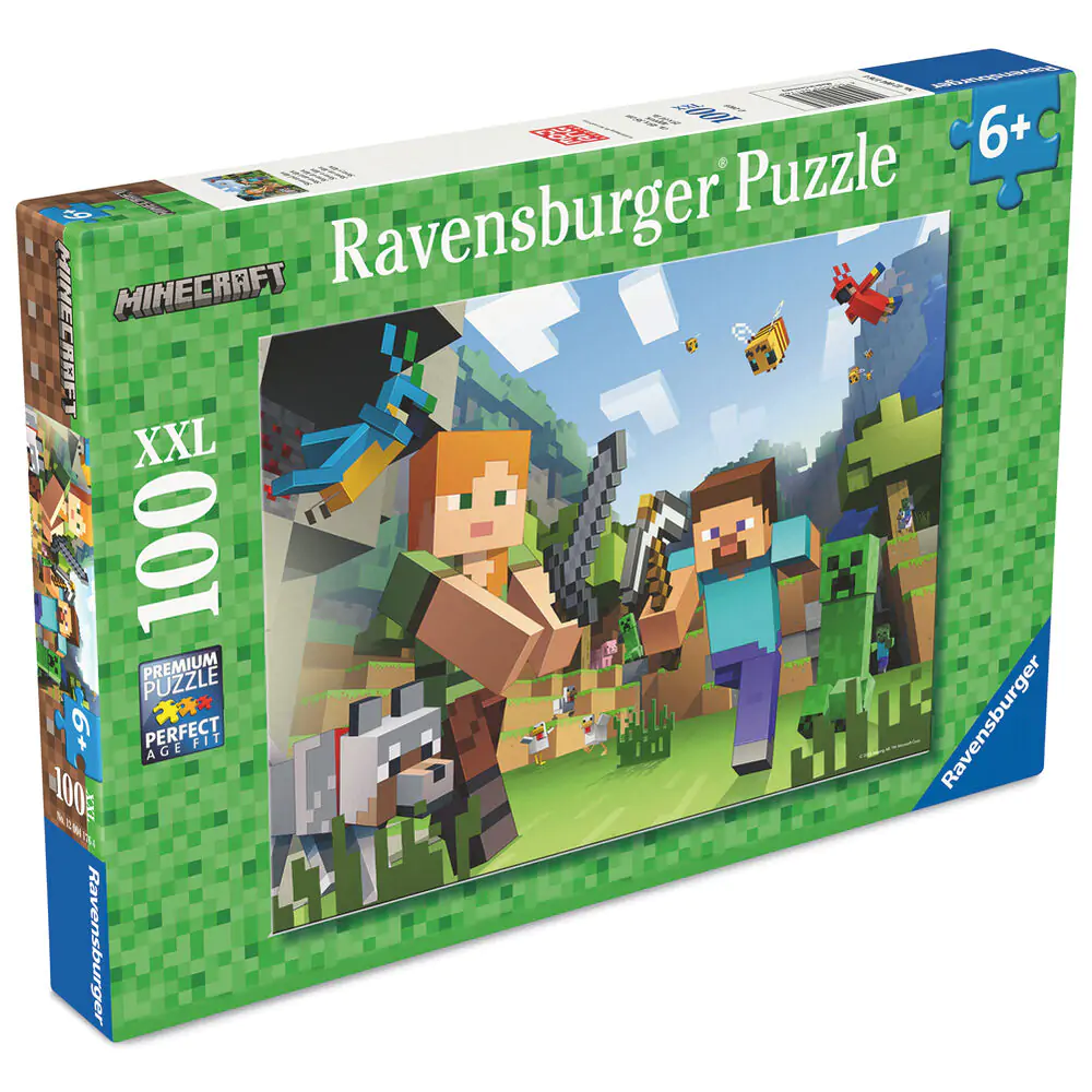 Puzzle Minecraft XXL 100 elementów zdjęcie produktu