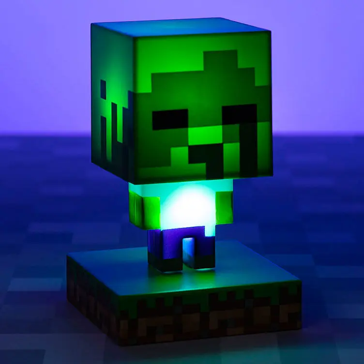 Minecraft 3D Ikona Światło Zombie zdjęcie produktu