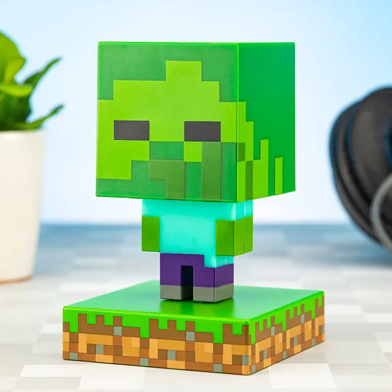 Minecraft 3D Ikona Światło Zombie zdjęcie produktu