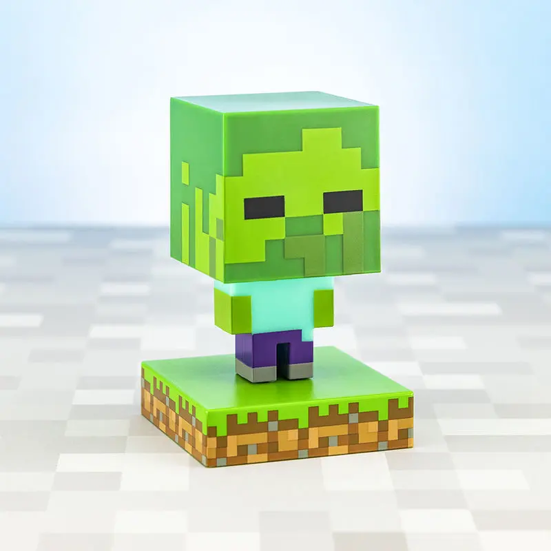 Minecraft 3D Ikona Światło Zombie zdjęcie produktu