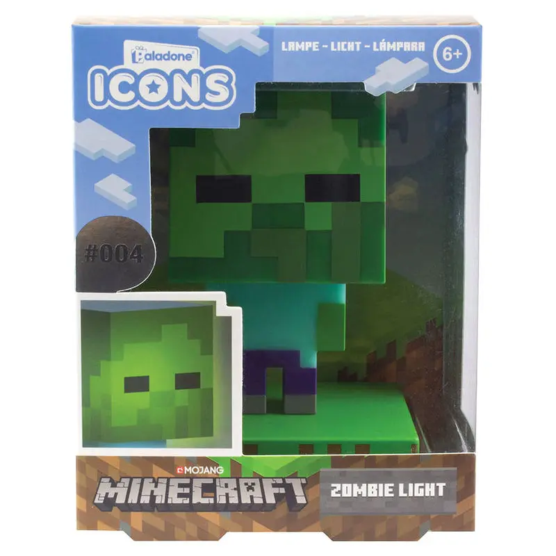 Minecraft 3D Ikona Światło Zombie zdjęcie produktu