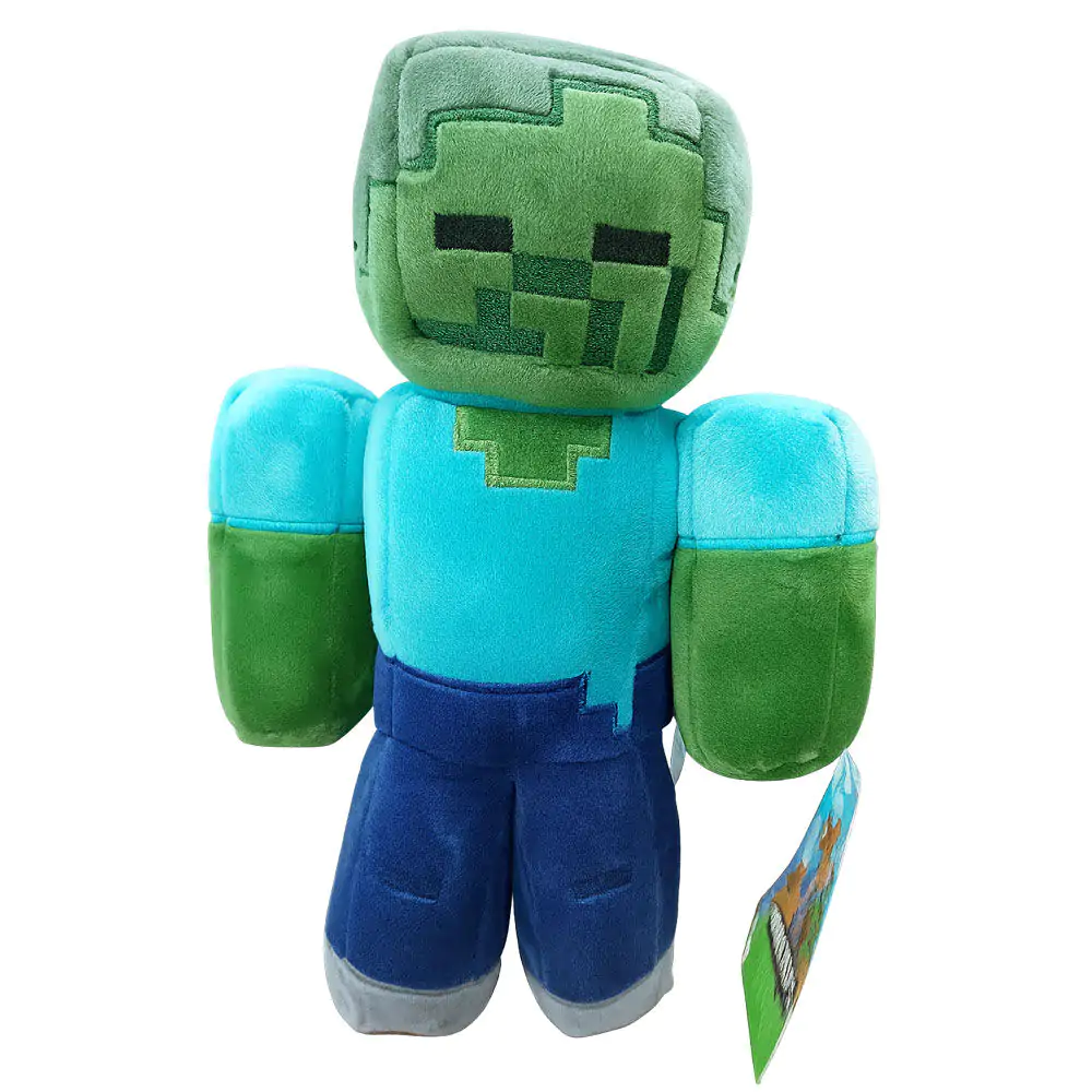 Minecraft Zombie pluszowa zabawka 30 cm zdjęcie produktu