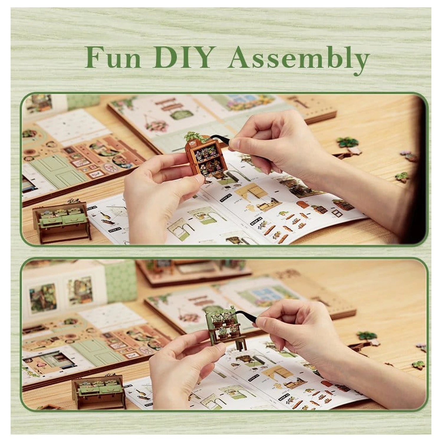 Miniaturowy model domu Kit Champs-Élysées Florist 18 x 16 cm zdjęcie produktu