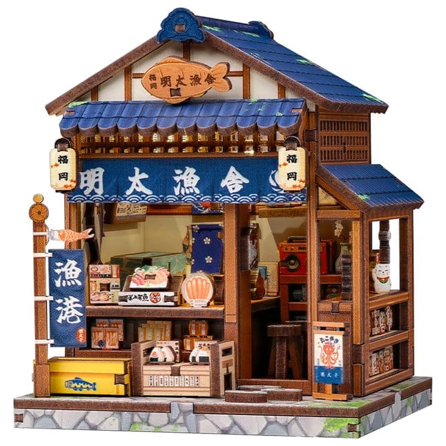Zestaw modelarski Miniaturowy dom Fukuoka Mentaiko Kitchen 11 x 9 cm zdjęcie produktu