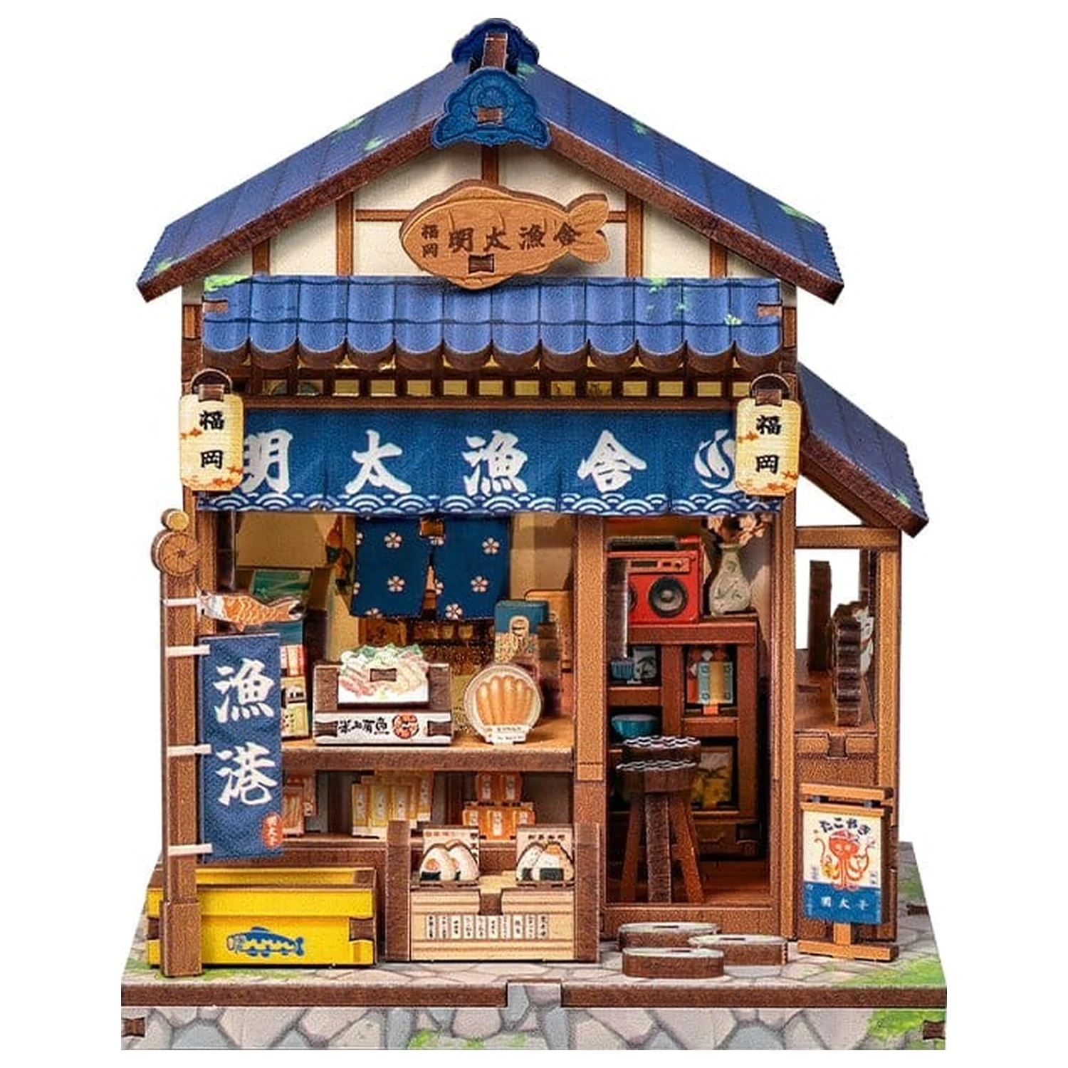 Zestaw modelarski Miniaturowy dom Fukuoka Mentaiko Kitchen 11 x 9 cm zdjęcie produktu