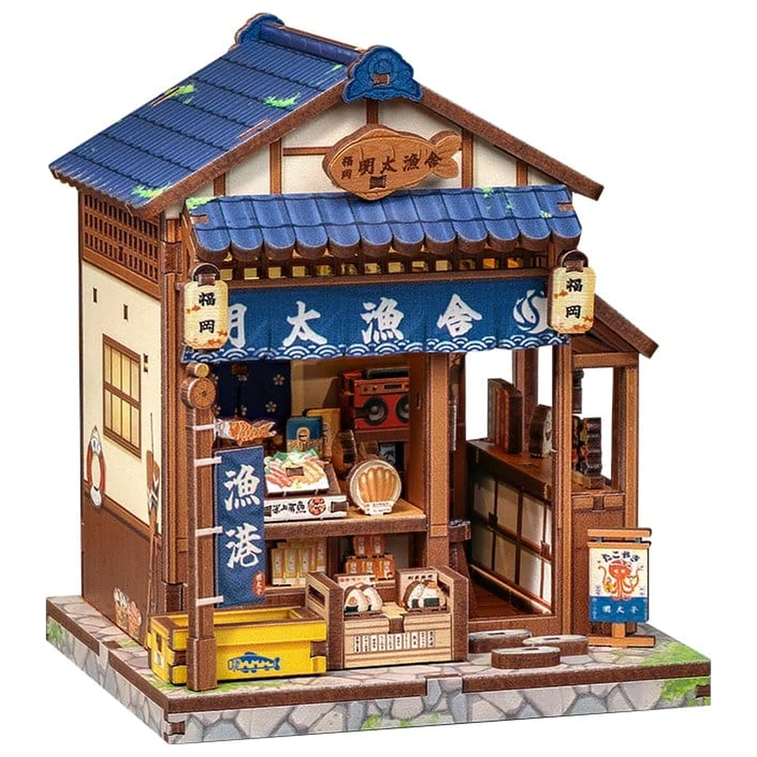 Zestaw modelarski Miniaturowy dom Fukuoka Mentaiko Kitchen 11 x 9 cm zdjęcie produktu
