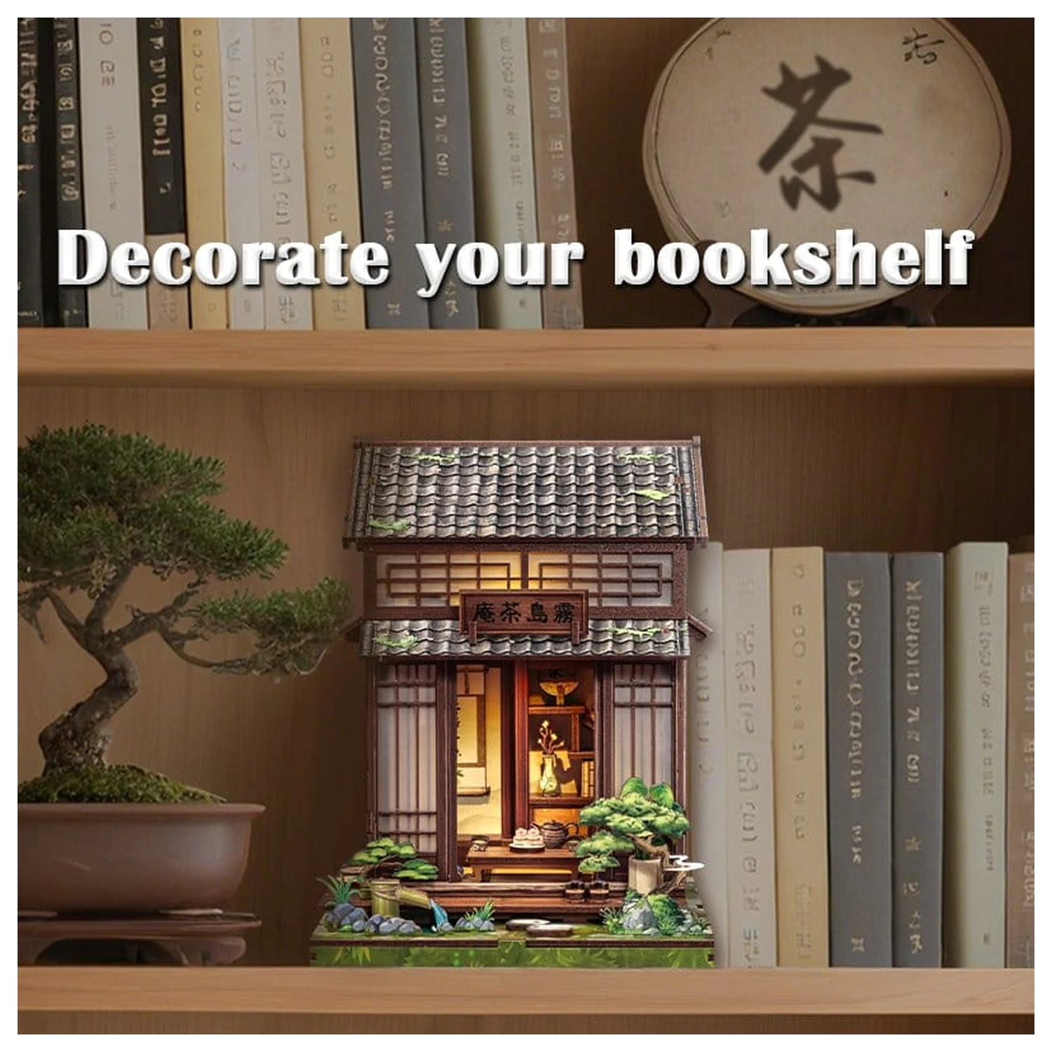 Miniaturowy Model Domu Zestaw Kirishima Cha-an 19 x 14 cm zdjęcie produktu