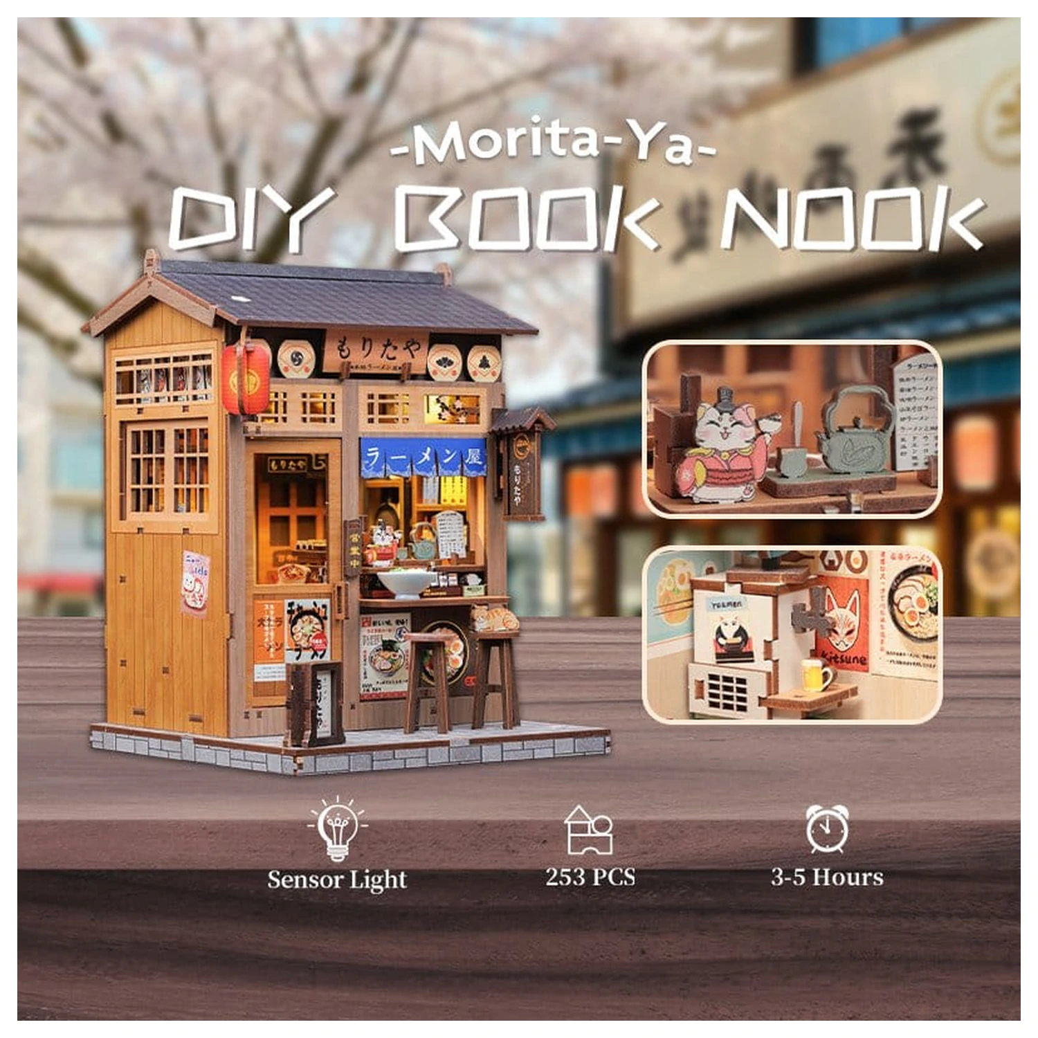 Miniaturowy model domu zestaw Morita-Ya 21 x 16 cm zdjęcie produktu